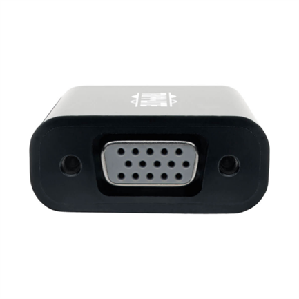 Adaptador Tripp Lite USB-C a VGA con Modo Alterno DP 1.2 Color Negro