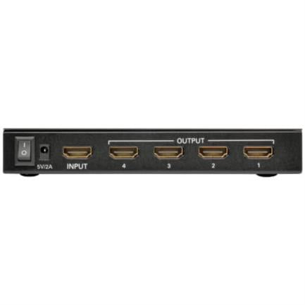 DIVISOR HDMI DE 4 PUERTOS 4K PARA VIDEO ULTRA-HD  Y AUDIO 38