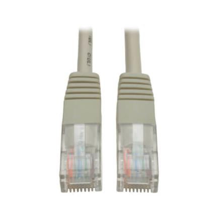 CABLE PATCH TRIPP-LITE MOLDEADO CAT5E GRIS DE 350MHZ (RJ45 M