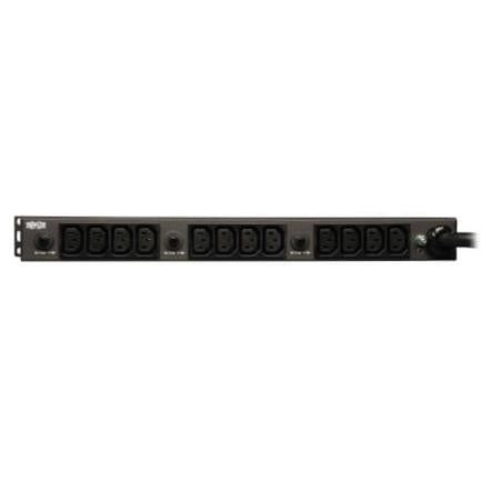 Barra PDU Tripp Lite Básico Monofásico de 5.8kW 20 Tomacorrientes 1U de Rack