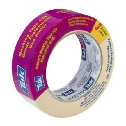 Cinta Adhesiva Tuk Masking Tape 124 Grado Profesional 36mmx50m Pieza