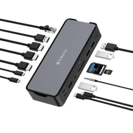 Docking Verbatim USB-C Pro 15 en 1