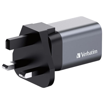 Cargador Verbatim de pared GaN - 2 puertos 35 W