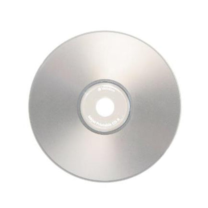 Disco VERBATIM CD-R 52X 80MIN 700MB Imprimible Plata C/50