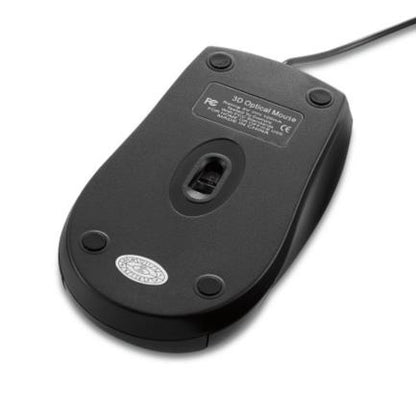 Mouse VERBATIM Alámbrico USB 1000 DPI - Negro