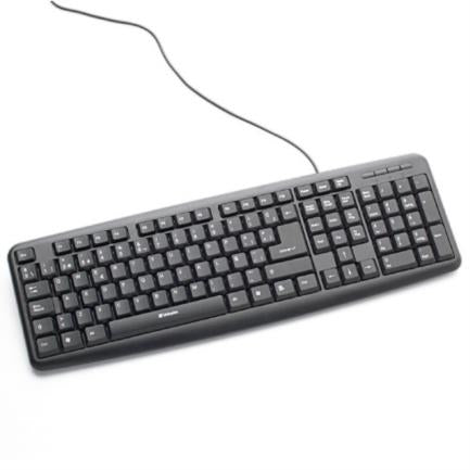 Teclado y Mouse VERBATIM USB - Negro