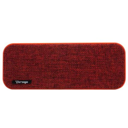 VORAGO BOCINA BSP-150 BLUETOOTH MSD/USB/3.5MM TELA ROJO