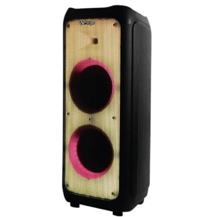 BAFLE VORAGO KSP-600 DOBLE 10 quot 2 80W RMS BT TWS  MCROFONO INAL USB TF RGB