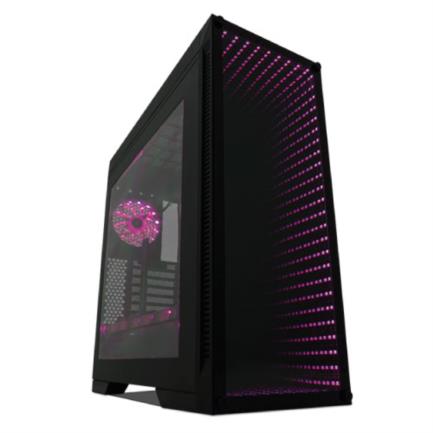 GABINETE GAME FACTOR CSG601 OPTICAL FULL ATX CRISTAL RGB