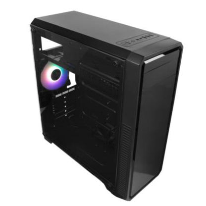 Gabinete Game Factor CSG300 ATX USB 3.0 Ventilador 120mm Cristal Color Negro