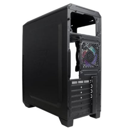 Gabinete Game Factor CSG300 ATX USB 3.0 Ventilador 120mm Cristal Color Negro