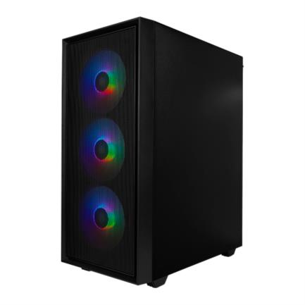 Gabinete Game Factor CSG503 mATX USB 3.0 4 Ventiladores 120mm ARGB S/FTE