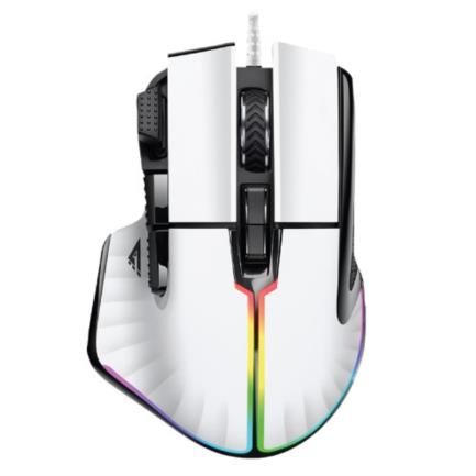 MOUSE GAME FACTOR MOG602 LASER PIXART 3370 19 000 DPI 6 BOTONES  1