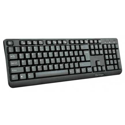 TECLADO VORAGO KB-102 MULTIMEDI A USB NEGRO