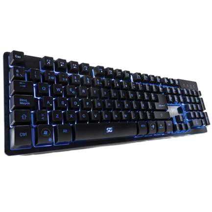 TECLADO VORAGO START THE GAME KB-502 ALAMBRICO METALICO MULTI