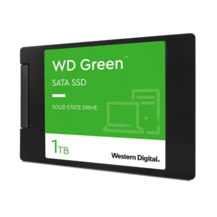 SSD Interno Western Digital Green 1TB 2.5" 7mm SATA lll Lect 545/545 MBs para PC y Lap