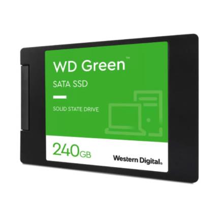 SSD Interno Western Digital Green 240GB 2.5" 7mm SATA lll Lect 545/545 MBs para PC y Lap