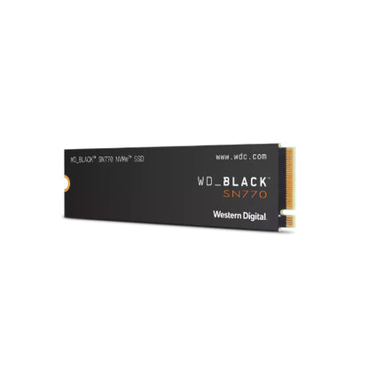 SSD Interno Western Digital Black SN770 250GB M.2 2280 PCIe 4.0 NVMe Lect 4000/2000 MBs Alto Rendimiento WDS250G3X0E