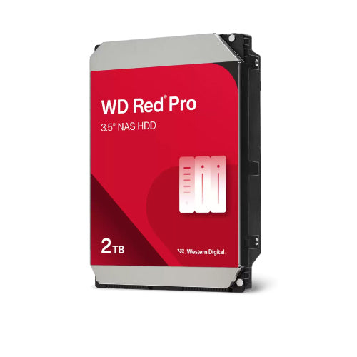 Disco Duro Interno Western Digital Red Pro 10TB 3.5" 7200RPM SATA lll 6Gbit/s Cache 256MB 24x7 1-8 Bahias para NAS WD102KFBX
