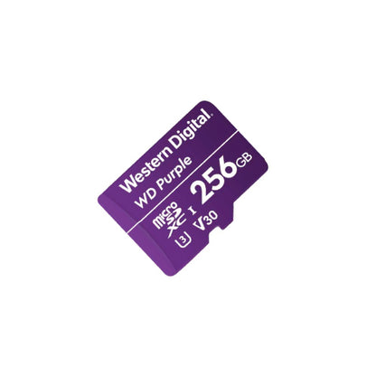 Memoria Micro SD Western Digital Purple WDD256G1P0C   256 GB Micro SC QD101-  1UHS Clase 10 para videovigilancia