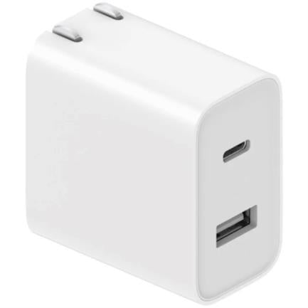 Cargador Xiaomi Mi 33W Wall Charger Tipo A y Tipo C Color Blanco