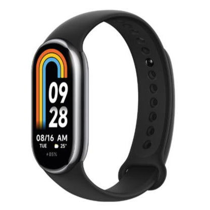 Band 8 Xiaomi Smart Pantalla AMOLED 1.62" Bluetooth Resolución 192x490 Resistente al Agua Color Negro