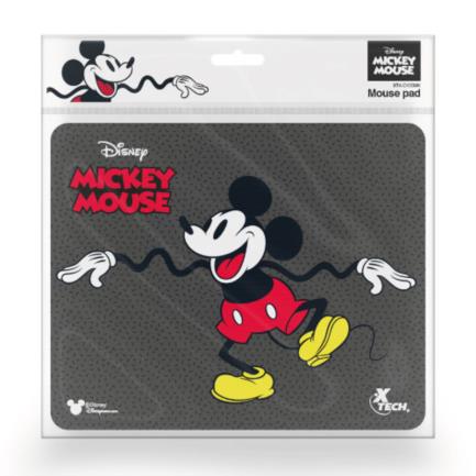 Mousepad XTech XTA-D100MK de Mickey Mouse Disney Superficie Clásica Base de Goma Antideslizante