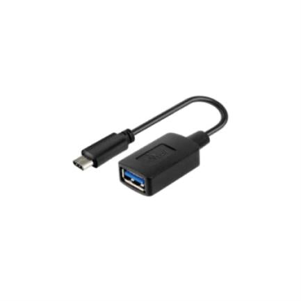 Adaptador XTech XTC-515 Conector Tipo C Macho a USB 3.0 A Hembra Calibre del Cable 32 AWG 12cm Admite Velocidad 5GBps