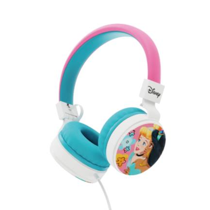 Audífonos Alámbricos XTech XTH-D274PS Diadema Disney Princesas Plegable con Cable Micrófono y Bluetooth