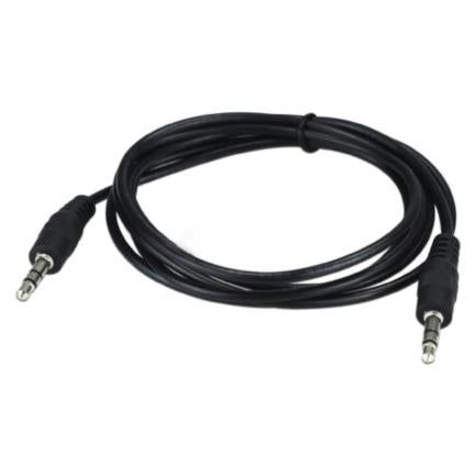 Cable Estéreo XTech de 35mm con Conector Macho a Macho 90cm XTC-315 Negro