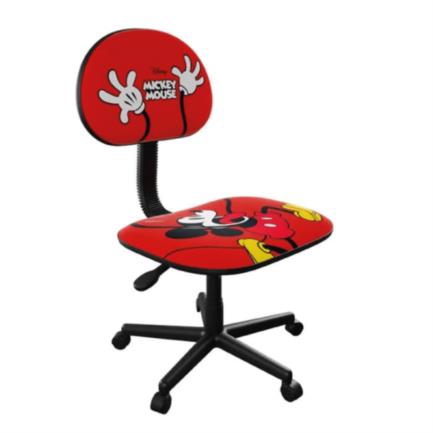 Silla XTech XTF-DC001MK de Mickey Mouse Disney con Asiento Extra Alcochado y Ruedas Suaves Soporta hasta 79kg