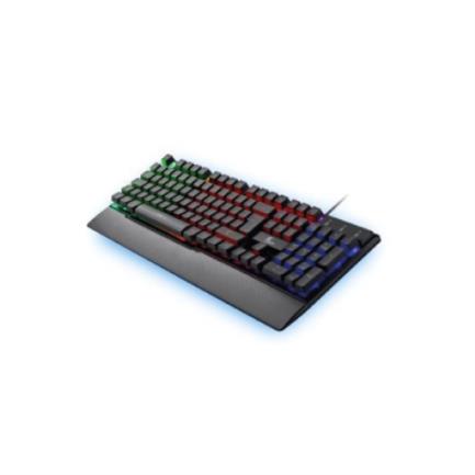 Teclado Alámbrico Gamer XTech Armiger XTK-510S Español Conexión USB Full Size Iluminación LED Color Negro