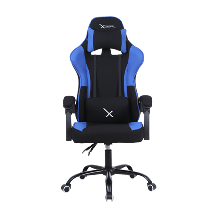 SILLA GAMER XZEAL XZ20 AZUL TEL A/165GRADOS/SOPORTE LUMBAR/SUPERIOR