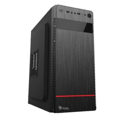 GABINETE STYLOS MINI TORRE MATX NEGRO 500W/USB 3.0