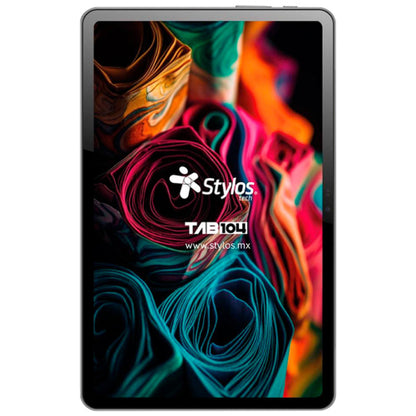 Tablet Stylos TAB104 TPU Cover 10.4 PS 4GB RAM 128GB ROM Android 13 T606 Octa Core 5MP Fron+13MP Tras7000mAh USB-C Gris