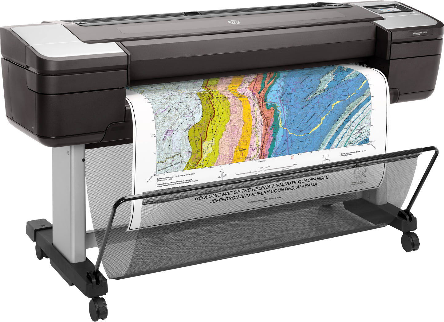 HP Designjet Impresora PostScript de 44" T1700dr