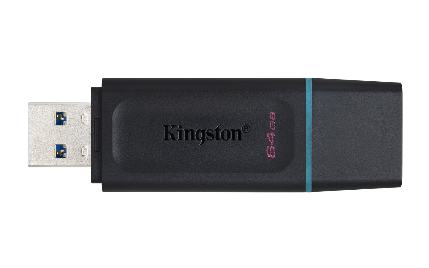 USB 3.2 MEMORIA KINGSTON 64GB DATATRAVELER EXODIA ( NEGRO-VERDE)