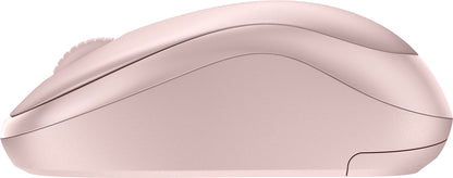 Mouse Logitech M240 Óptico Inalámbrico Click Silencioso Bluetooth USB 100dpi Color Rosa