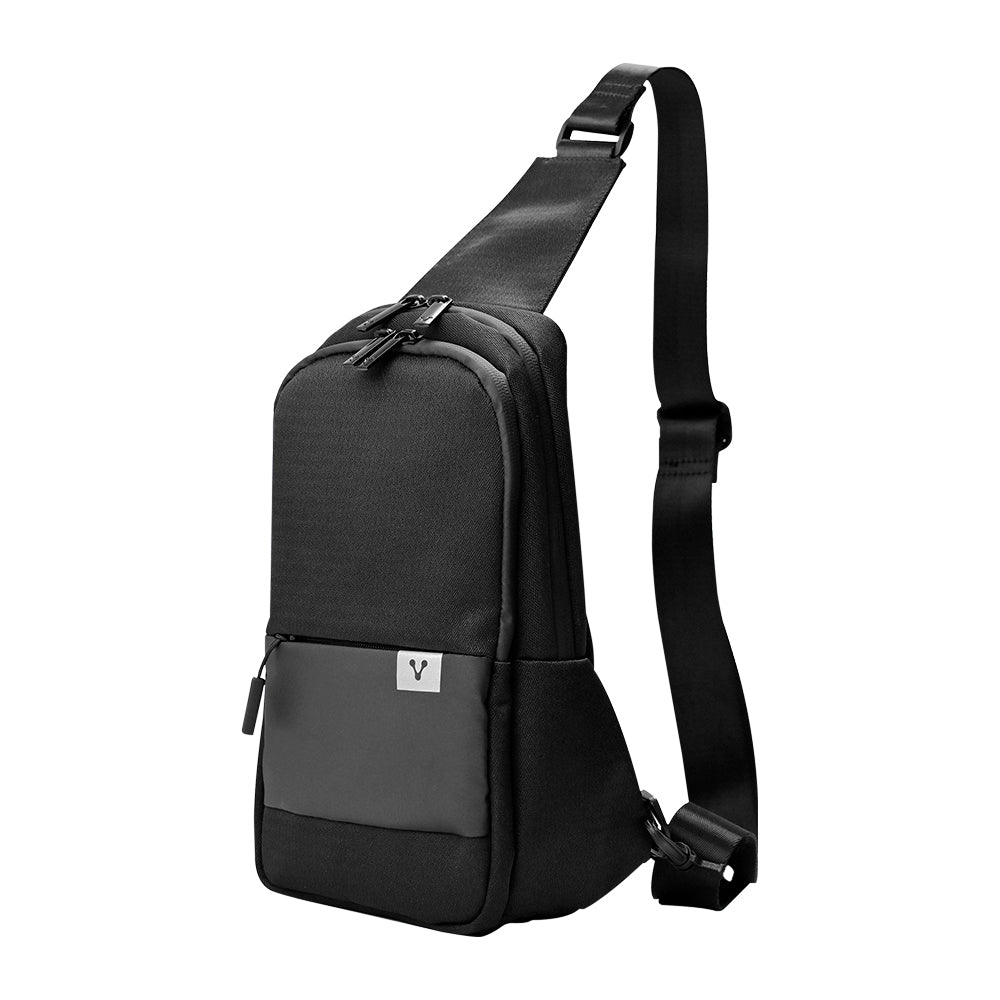 MOCHILA PECHERA CRUZADA VORAGO CB-300 POLYESTER NEGRA