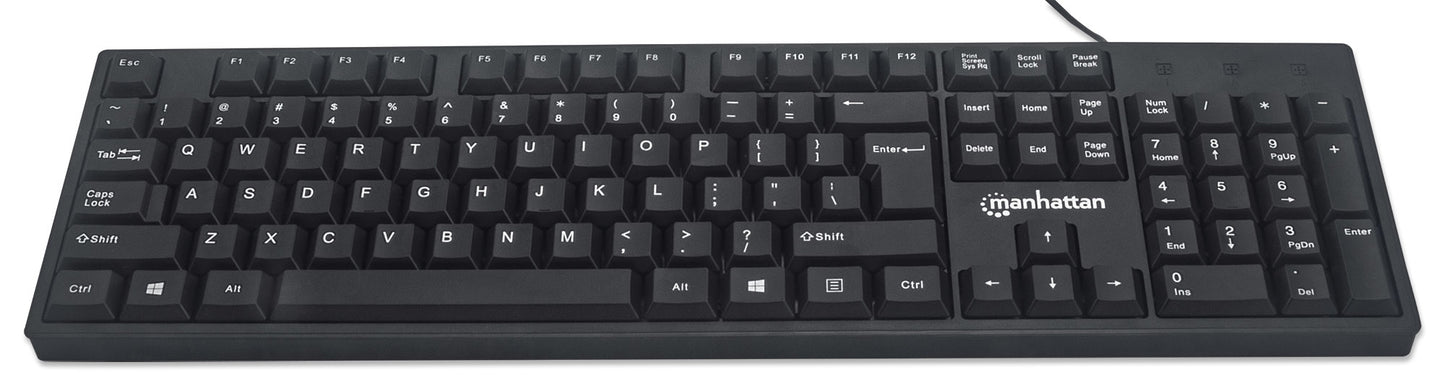 Teclado MANHATTAN MX USB Cableado