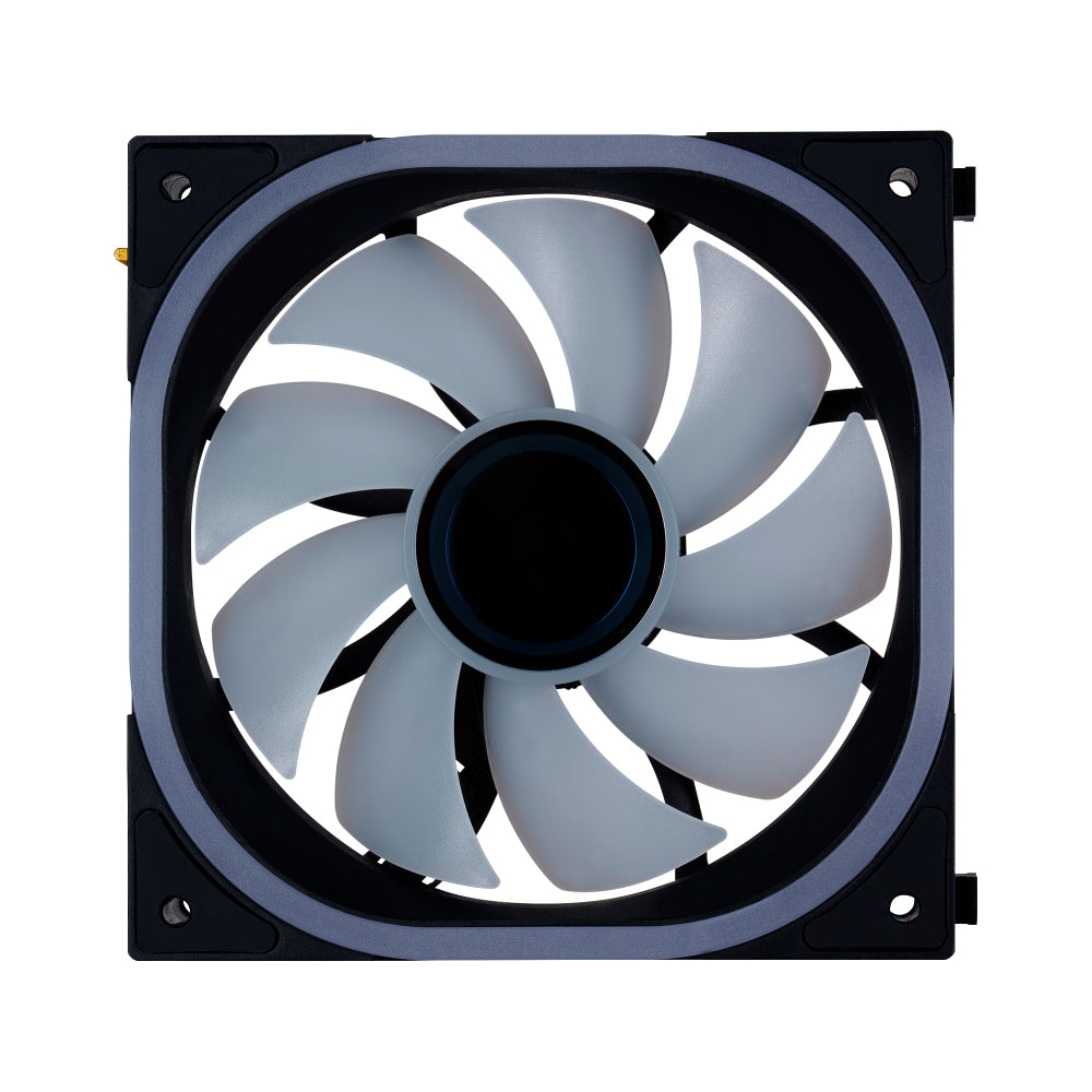 VENTILADOR VORAGO MODULAR GAME FACTOR FG500 120MM 58 CFM 1900 RPM RGB COMPATIBLE CON FG500 NEGRO