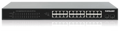 PoE Switch Intellinet GB 24 ptos 19" 30W pto 370W