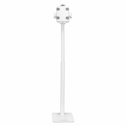 SOPORTE PISO TABLETA 7.9 A 11 ANTIRROBO ROTACION BLANCO