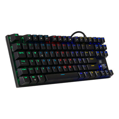 TECLADO VORAGO START THE GAME KB-600 MECANICO TKL RGB RAINBOW SOFTWARE NEGRO