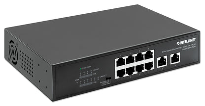 PoE Switch Intellinet GB  8 ptos 32W pto 120W - 2 R