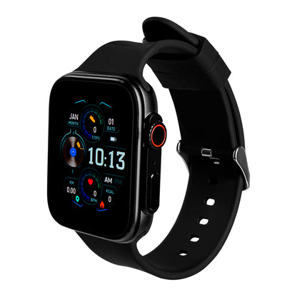 Smart Watch Vorago SW-500 Cuadrado IP67 Bluetooth Pantalla AMOLED 1.78" Táctil Negro 3 Extensibles