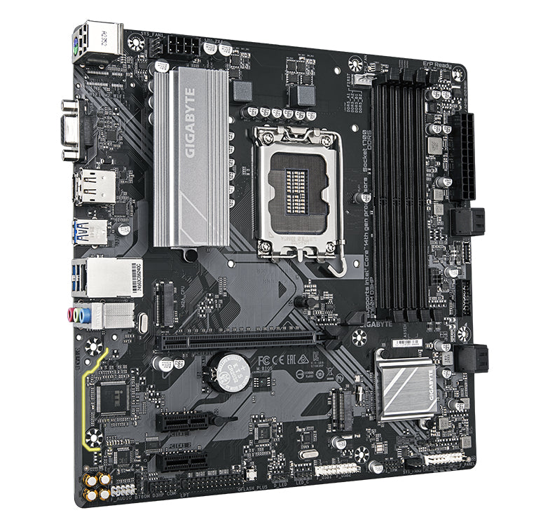 Tarjeta Madre Gigabyte B760M D3HP 4xDDR5 256GB 5600Mhz HDMI VGA DP USB-C M.2 PCIe 4.0 S 1700 12th 13th 14th Gen mATX