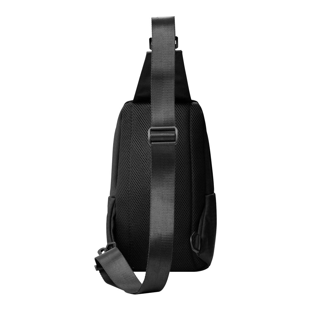 MOCHILA PECHERA CRUZADA VORAGO CB-300 POLYESTER NEGRA