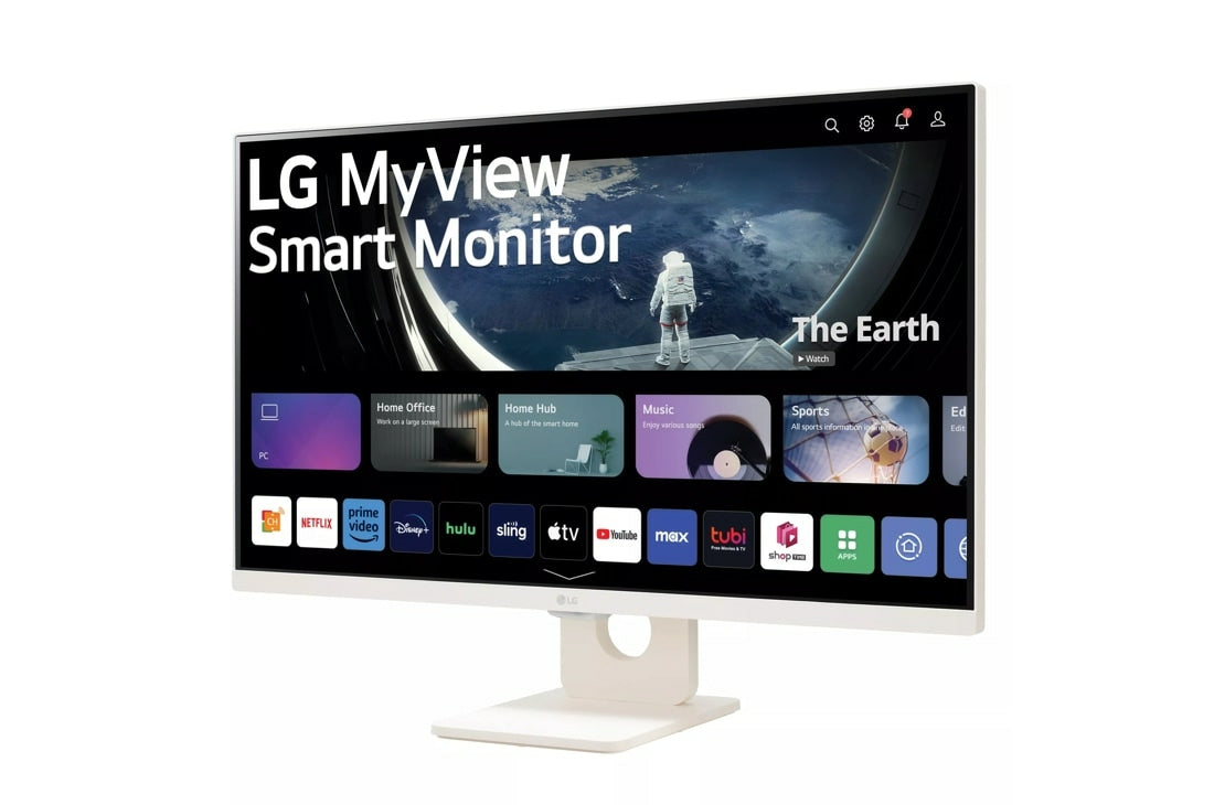 Monitor LG 27 pulgadas Myview Smart TV WebOs23 IPS 1920x1080 HDMI USB 1 yr garantia