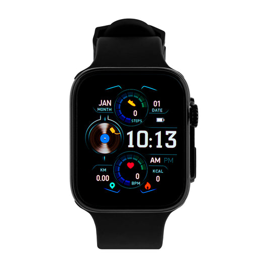 Smart Watch Vorago SW-500 Cuadrado IP67 Bluetooth Pantalla AMOLED 1.78" Táctil Negro 3 Extensibles